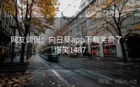 网友调侃：向日葵app下载笑疯了 · 爆笑1487